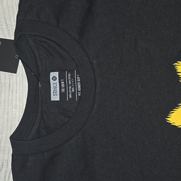Stance Wu-Tang Clan Skull Graphic Crewneck T-Shirt Black Size L NWT - Picture 3 of 9